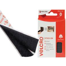 Velcro Stick On Black 1000x20mm