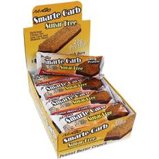 NuGo Nutrition Smarte Carb Sugar Free Protein Bars Peanut Butter Crunch 12 Bars