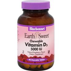 Bluebonnet Nutrition EarthSweet Chewables Vitamin D3 5000 IU 90 Chewable Tablets