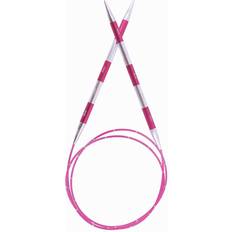 Knitpro KP42106 Knitting Pins: Circular, Pink, 100cm x 3.25mm