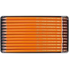 Yellow Graphite Pencils Koh-I-Noor ProGrafitpenna 12st