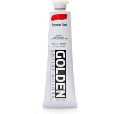 Golden Heavy Body Acrylics pyrrole red 2 oz