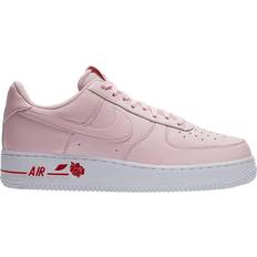 Men - Nike Air Force 1 - Pink Trainers Nike Air Force 1 '07 LX Thank You Plastic Bag M - Pink Foam/University Red