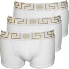 Versace Greca Border Trunks 3-pack - White/Gold