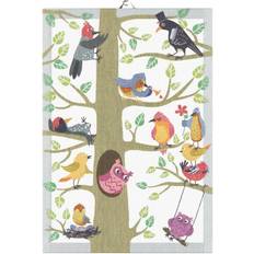 Ekelund Spring Birds Kitchen Towel Multicolour (50x35cm)