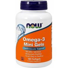 Now Foods Omega-3 Mini Gels 180 Softgels