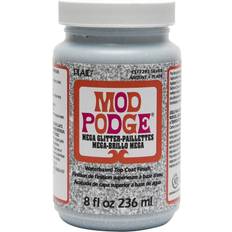 Plaid Mod Podge Mega Glitter Silver-8oz