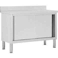 Stainless Steel Tables vidaXL - Writing Desk 50x120cm