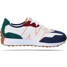 Nylon Running Shoes New Balance Kid's 327 - Natural Indigo/Nightwatch Green