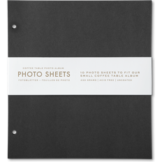 Water Based Photo Albums Focus PrintWorks 10-pack fotopapper (S) Svart