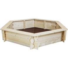 Charles Bentley Hexagonal FSC Wood Sand Pit