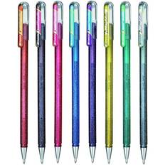 Pentel Dual Metallic Hybrid Gelpenna Green Metallic Blue