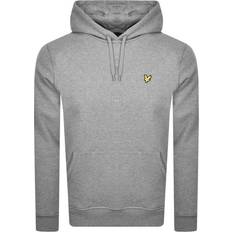 Lyle & Scott Pullover Hoodie - Mid Grey Marl