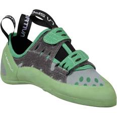 Fabric Climbing Shoes La Sportiva GeckoGym Vegan W - Grey/Sage