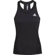 Adidas Slim Tank Tops Adidas Club Tank Top Women - Black/White