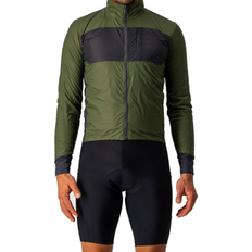 Castelli Jackets Castelli Unlimited Puffy Jacket Men - Light Military Green/Dark Gray