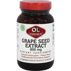 Olympian Labs Grape Seed Extract 600 mg 60 Vegetarian Capsules