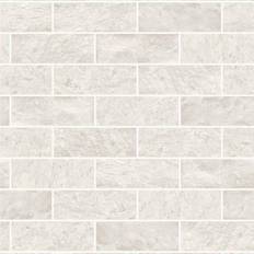 Contour Natural Tile Wallpaper Paper wilko