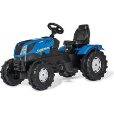 Rolly Toys 601295 New Holland, Tractor farmtrac, Blue, 106 cm x 53 cm x 60 cm