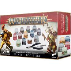 Games Workshop Warhammer Age of Sigmar Paint + Tools Set