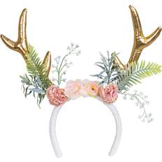 Boland Reindeer Horn with Flower Diadem