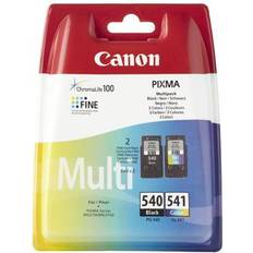 Canon 540 541 printer ink multipack Canon PG-540/CL-541 2-pack (Black,Multicolour)