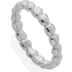 Monica Vinader Nura Teardrop Eternity Ring - Silver