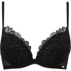 Gossard Swirl Padded Plunge Bra - Black