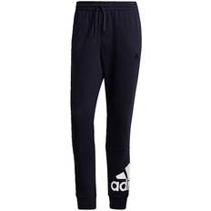 Adidas Essentials French Terry Tapered Cuff Logo Pant Men - Legend Ink/White