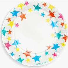 Talking Tables Star Home Recyclable Paper Plates, Pack of 12