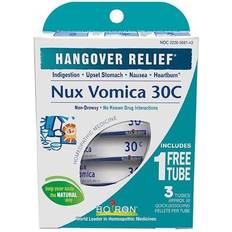 Boiron Nux Vomica 30C Hangover Relief 3 Tubes