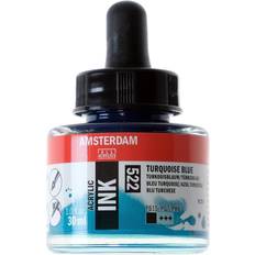 Amsterdam Acrylic Ink Bottle Turquoise Blue 30ml