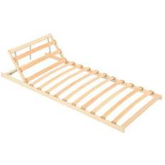 Electronic Bed Frames vidaXL Slatted Bed Base with 13 Slats Adjustable Head 70X200cm