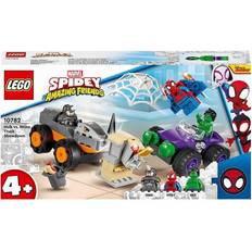 Lego Marvel Spidey & his Amazing Friends Hulk Vs Rhino Truck Showdown 10782