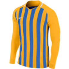 Nike Striped Division III Long Sleeve Jersey Men - University Gold/Royal Blue/White