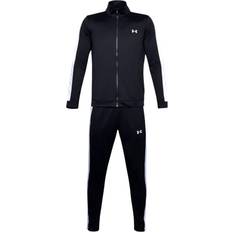 Under Armour Long Sleeves Clothing Under Armour Knit Tracksuit Men - Black/White