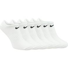 White Socks Nike Everyday Lightweight Training No-Show Socks 6-pack Men -White/Black