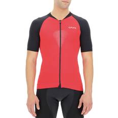 UYN Biking Granfondo Shirt Men - Jalapeno Red/Blackboard