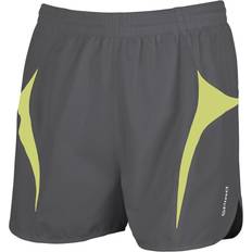 Spiro Micro-Lite Running Shorts Unisex - Grey\Lime