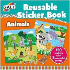 Galt Reusable Sticker Books Animals