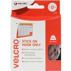 Velcro 125 Hook Stick On Coins Wt