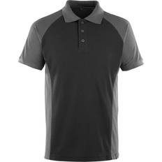 Polyester - Unisex Polo Shirts Mascot Unique Bottrop Polo Shirt Unisex - Black/Dark Anthracite