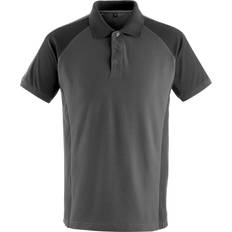 Polyester - Unisex Polo Shirts Mascot Unique Bottrop Polo Shirt Unisex - Dark Anthracite/Black