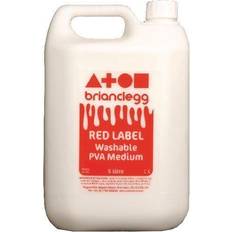 Red School Glue Brian Clegg PVA Glue Red Label 5 Litre