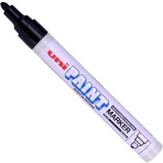 Uni Paint Marker Medium Bullet Tip Black PK12