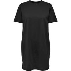 Only May June Short Sleeve Dress - Black