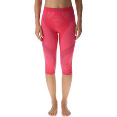 Nylon Base Layer Trousers UYN Evolutyon Underwear Pant Women - Strawberry/Pink/Turquoise