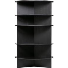 Woood Shelves Woood Trian Tower Round Book Shelf 168cm