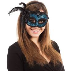 Bristol Novelty Side Feather Mask