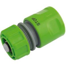 Green Hose Connectors Draper Hose Connector with Water Stop Feature 1/2" 25902